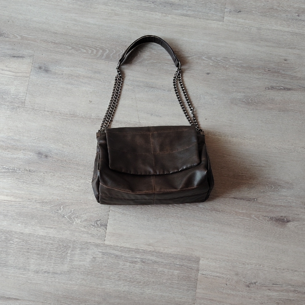 Zara Dark Brown Shoulder Bag